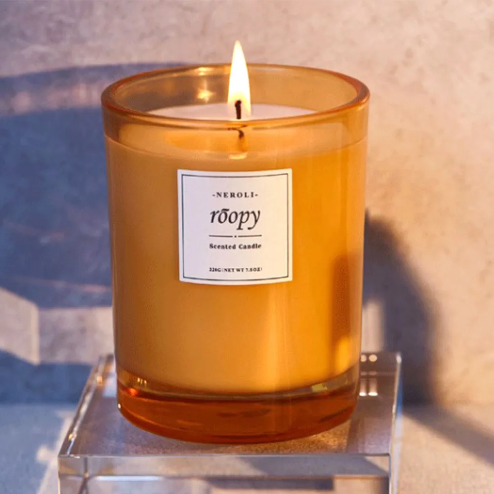 Ins Hot Sale Soy Candles Scented Luxury Private Label China Manufacturing Coffee Smokeless Scented Candle Wholesale