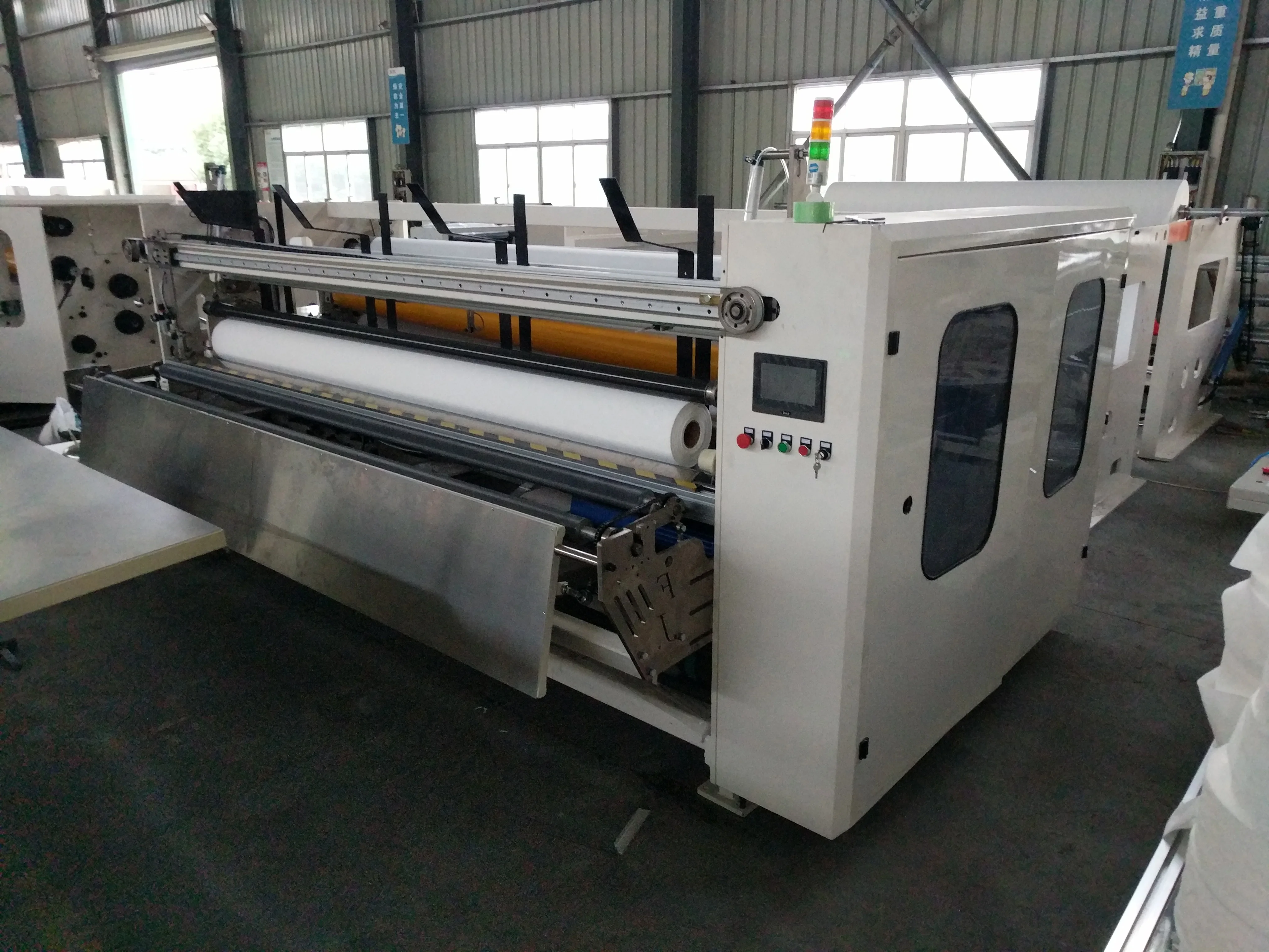 
Small business toilet paper manufacturing machine 