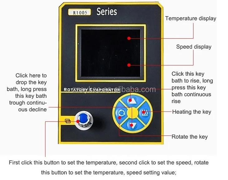 CE Vacuum Alcohol/Ethanol/Water Distiller 5Liter Digital Chemical Rotary Evaporator Rotovap Rotavapor With Chiller and Pump
