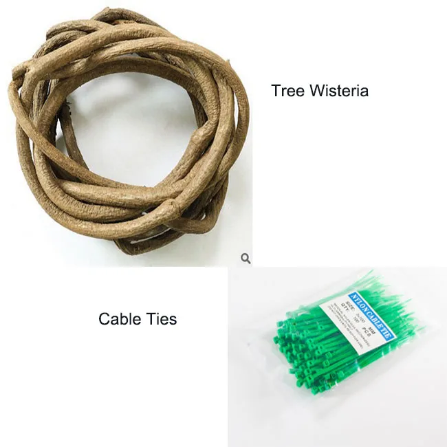 DIY Artificial Tree Flowers Cherry Blossom Branches with leaf for Wedding Decoration