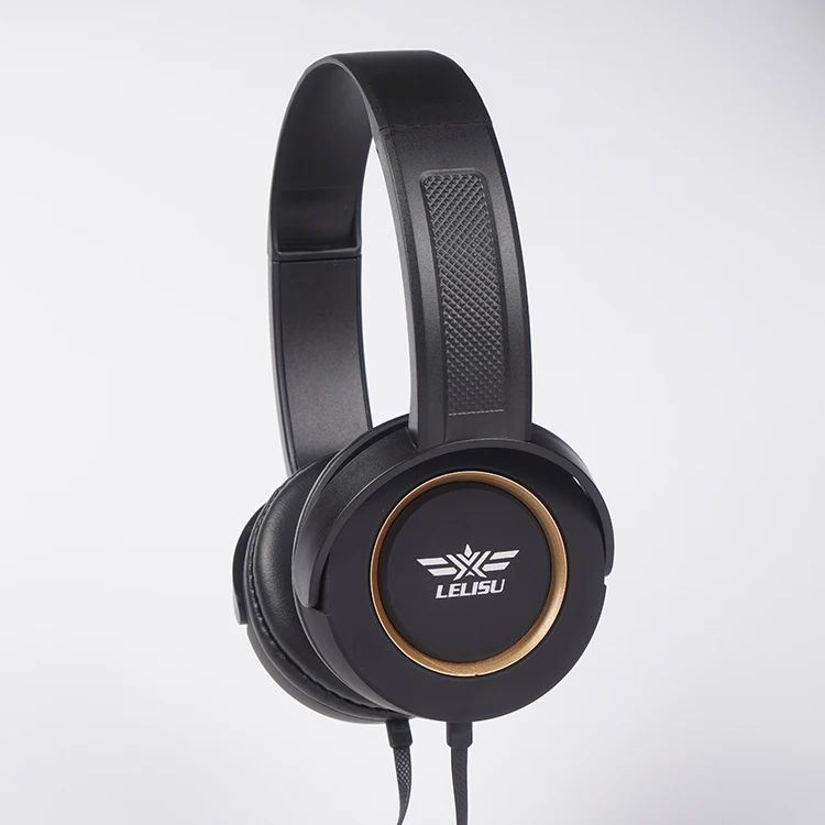 Custom logo 3.5mm wired headphones  best price gaming headset with mic