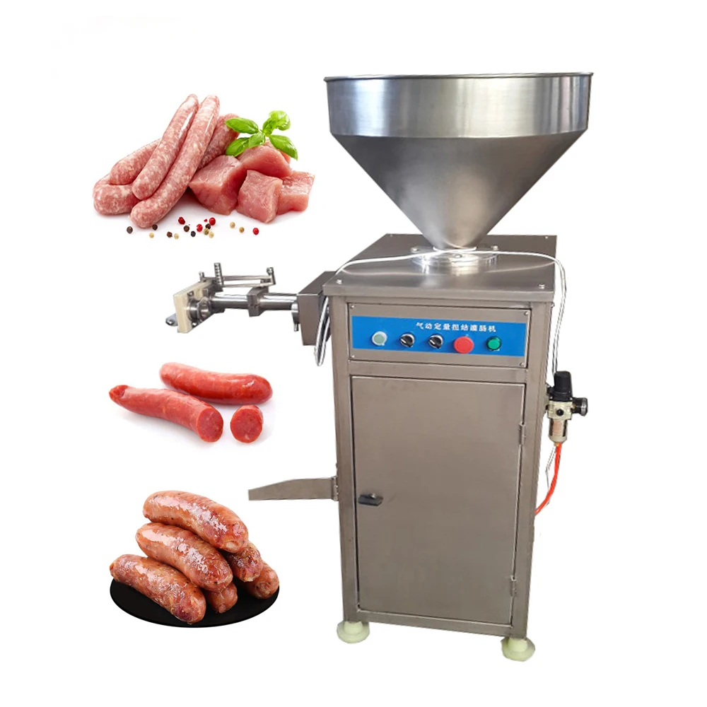 Embutidora De Chorizo Automatico Ham Sausage Knot Enema Bind/tying Clipping Meat Fill Sausage Sealing Machine