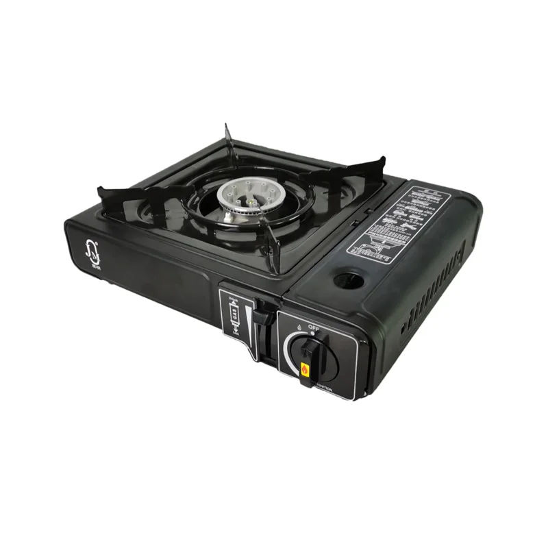 Портативная газовая мини-плита с одной горелкой