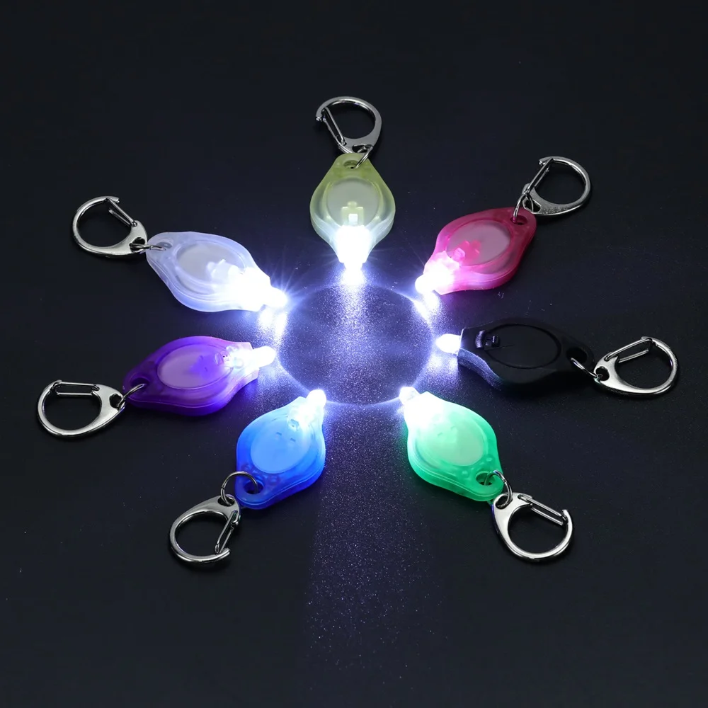 Alonefire F6 LED Mini Night keyhole Keychain light Cool Portable Gift flashlight Emergency lighting backup Key chain Child lamp