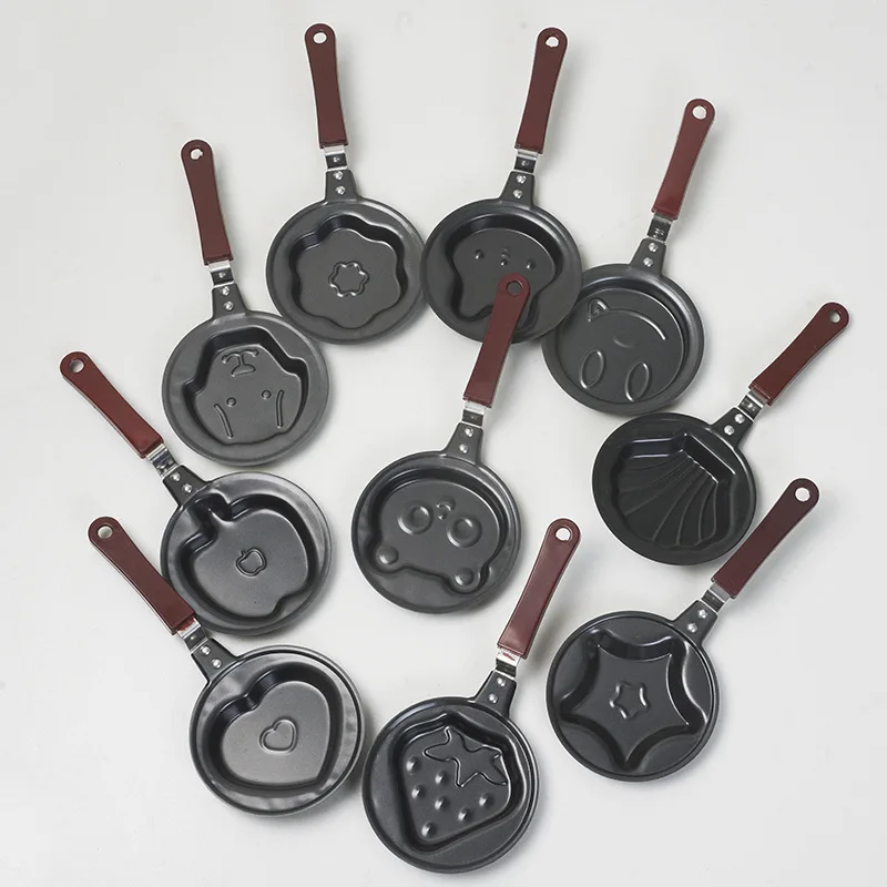Mini pancakes machine Breakfast Pot Egg cake Flip Omelette Mold Non-Stick Frying Pan Pancake Maker For Home Kitchen Tools