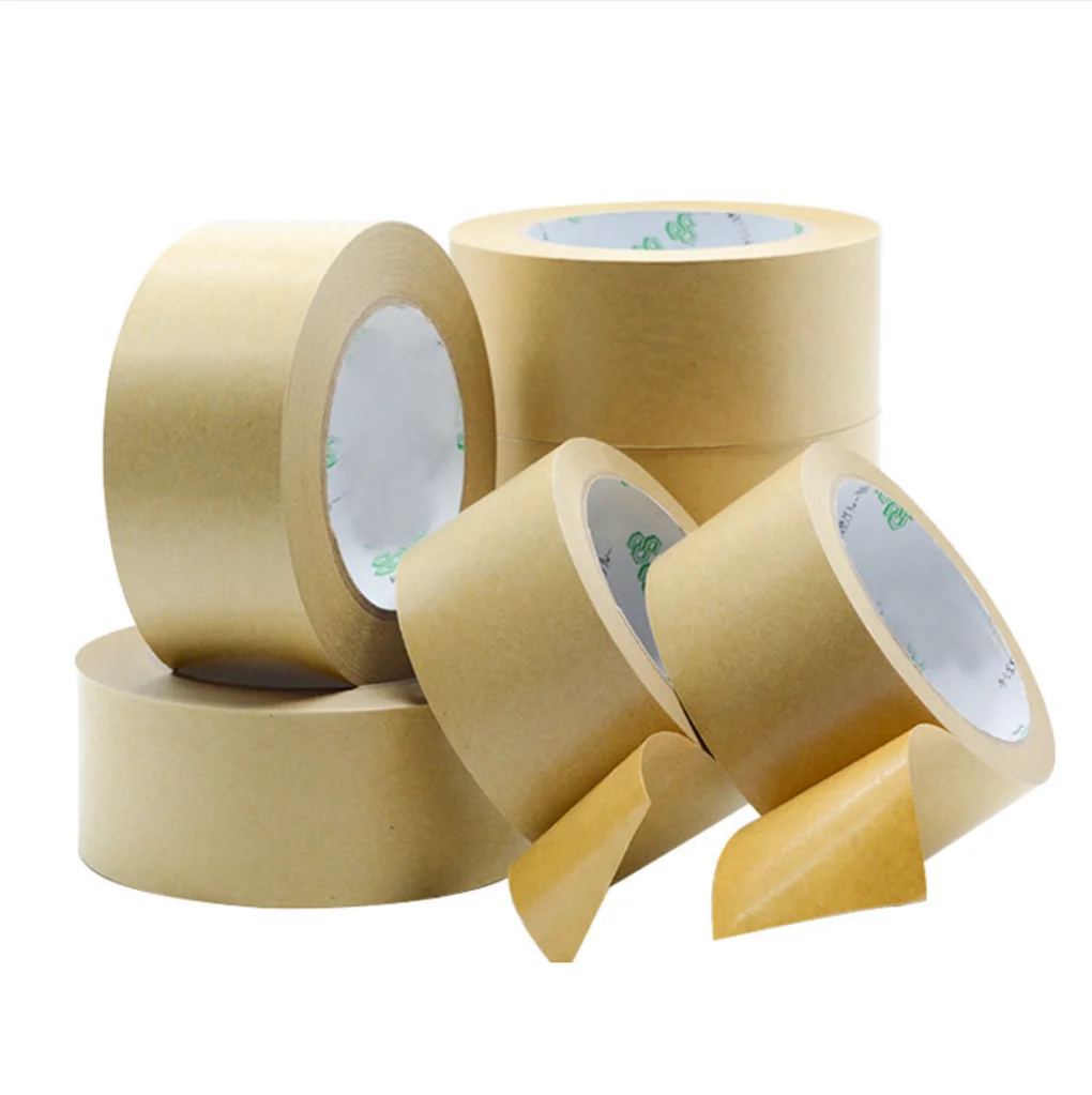 Thicker ECO Friendly Kraft Paper Tape with Strong Self Adhesive Carton Packing tape