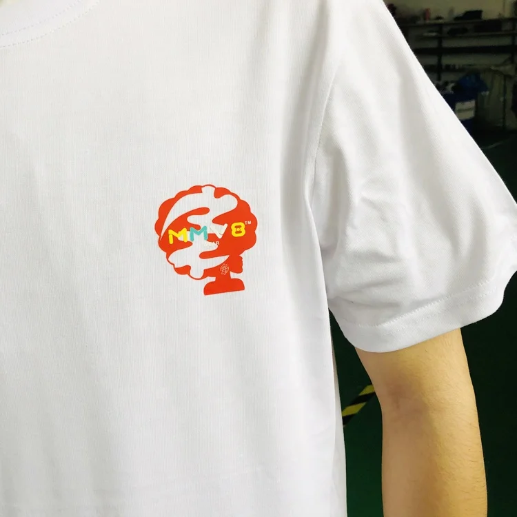Clothing Printing Labels Manufacturer Custom Pattern Logo Heat Transfer for T Shirt