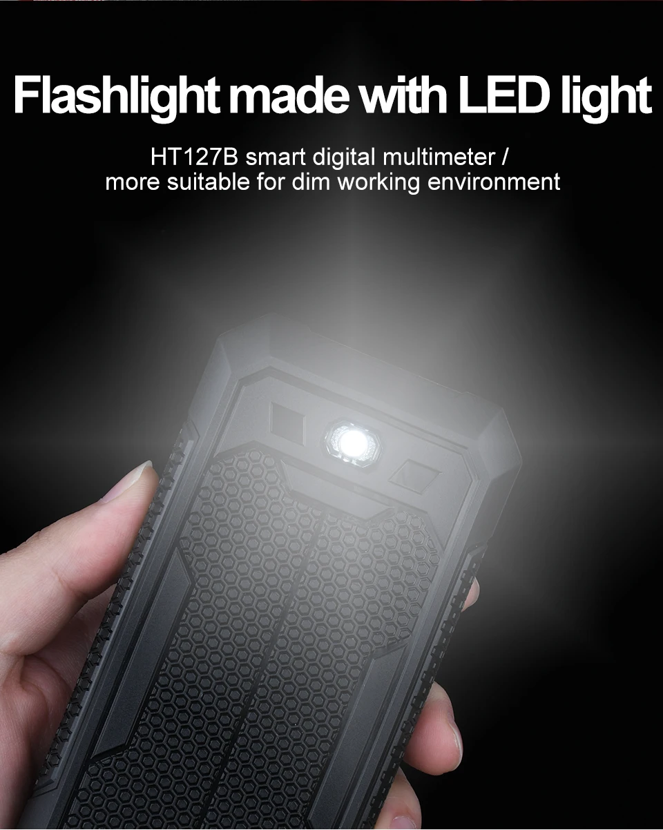 Dropshipping Professional Multimeter HABOTEST HT127B 6000 Counts Digital Multimetro CE & RoHS