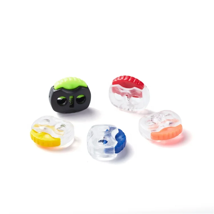 Factory Price Design Nylon Cord Lock Elastic Stopper Plastic Cord End For Outdoor Clothing