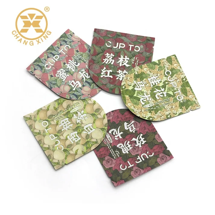 Custom High Quality Medicine Small Zipper Sachet Three Side Seal Flat Bag Packaging