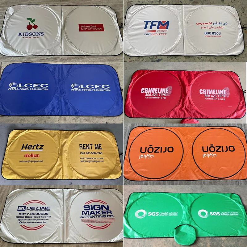 Foldable Car Window Sun Shade Sunshade Mesh Type