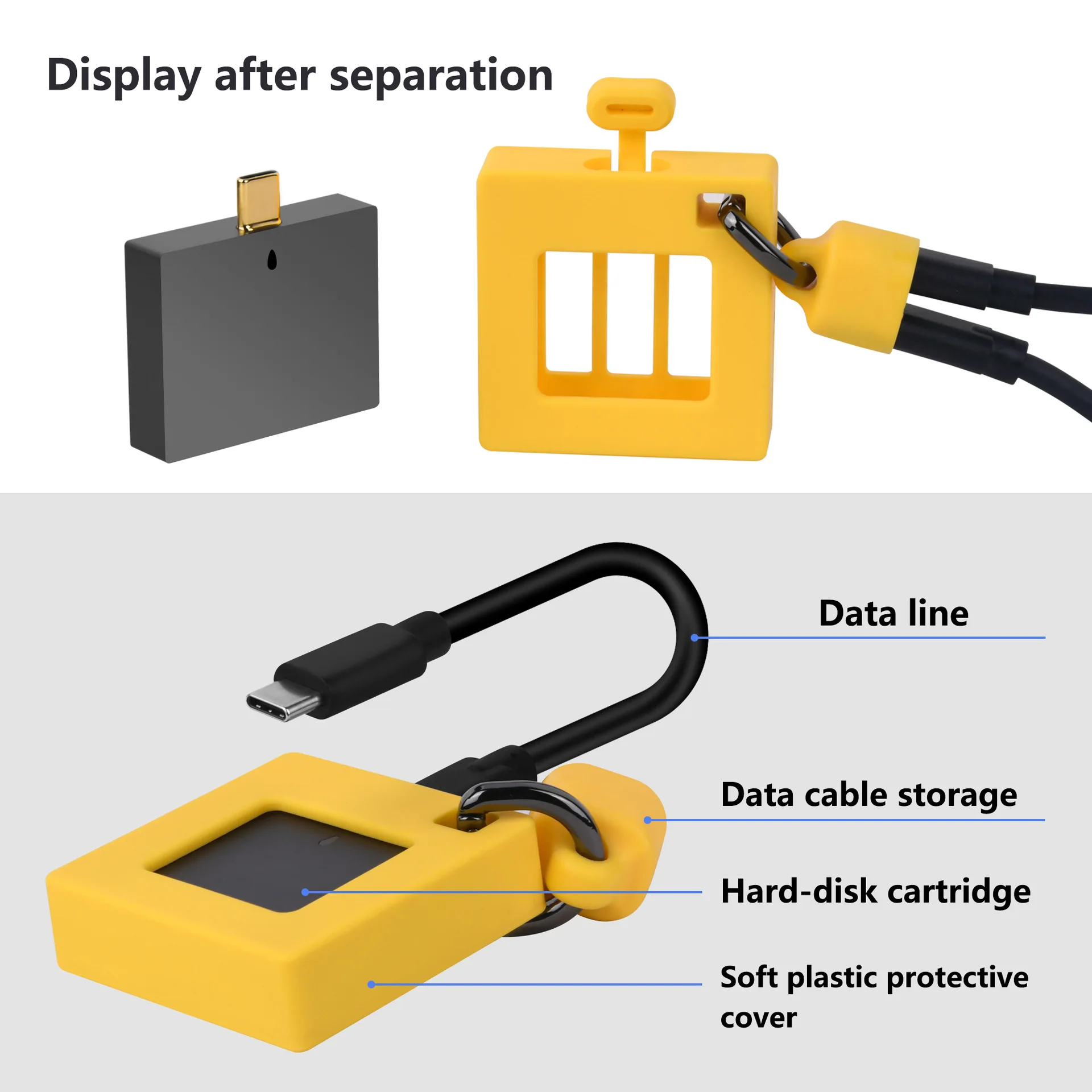 VONN тонкий и портативный корпус для жесткого диска M.2 10Gpbs mini HDD SSD type-c 2230 М. 2 NVMe чехол хранения данных путешествий или офиса