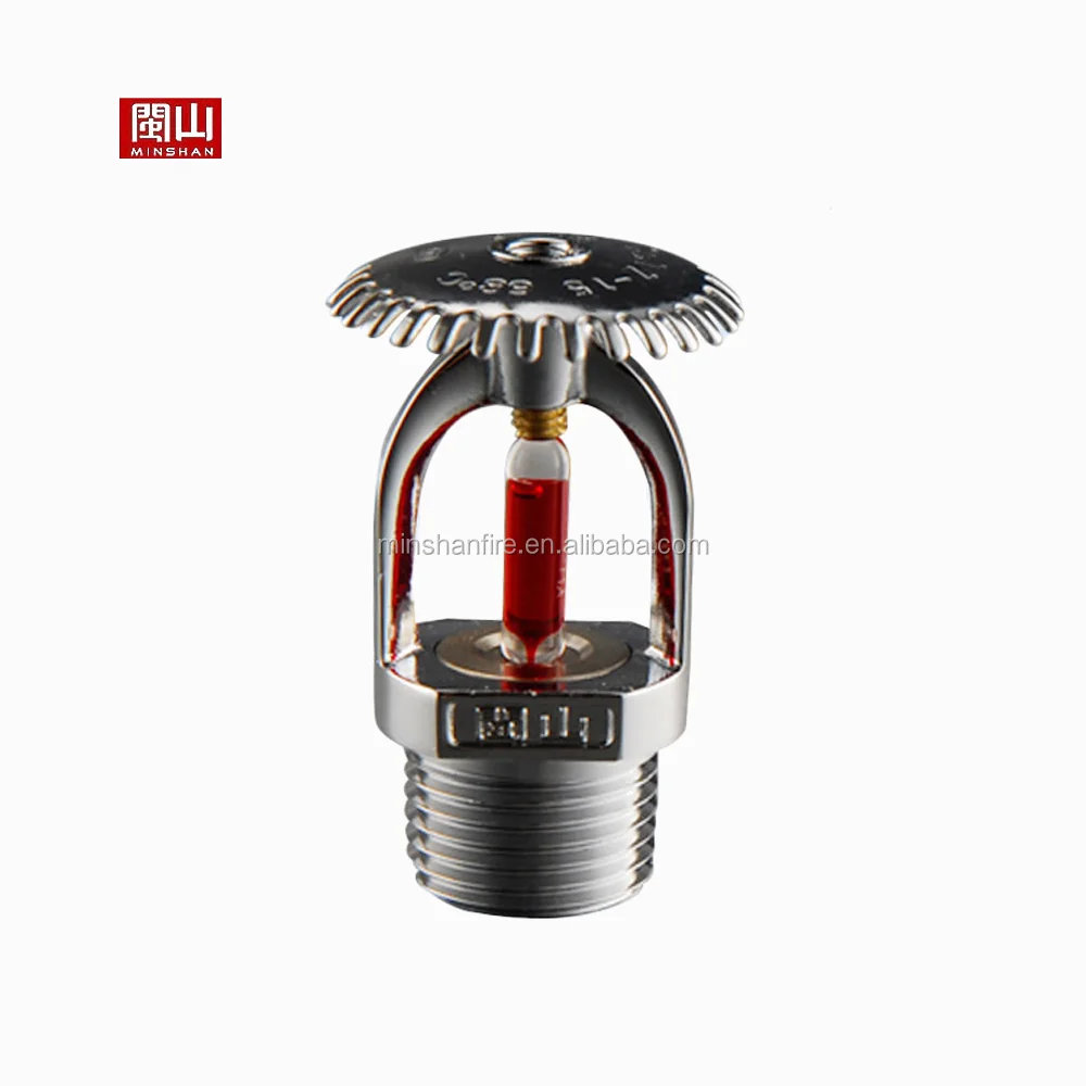 Vertical Quick Response Sprinkler Head Automatic Sprinkler System Fire Safety Sprinkler Head