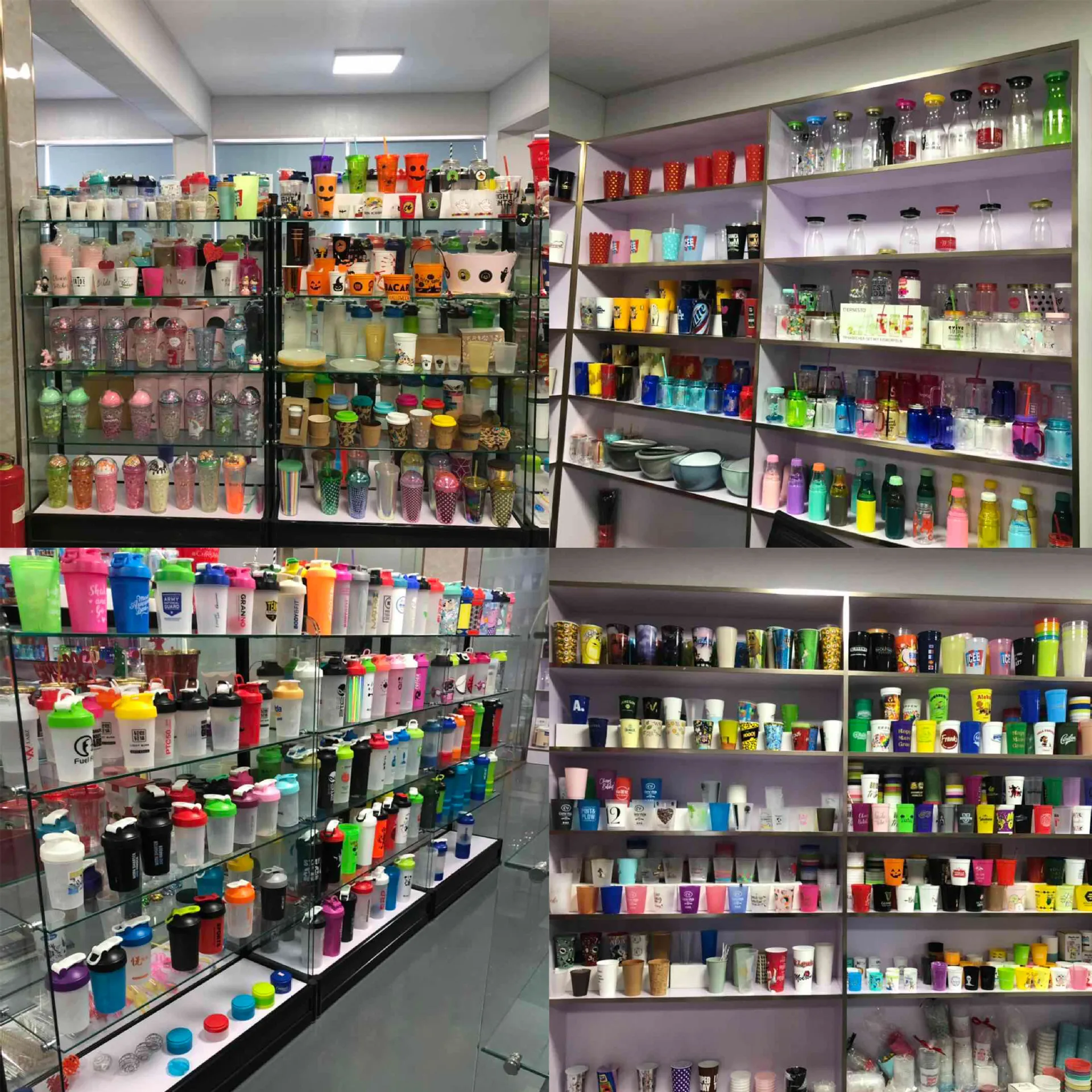 Wholesale 22oz Travel Mug Plastic Matte Pink Black Coffee Cup Reusable Double Wall Skinny Plastic Tumbler with Lid and Straw