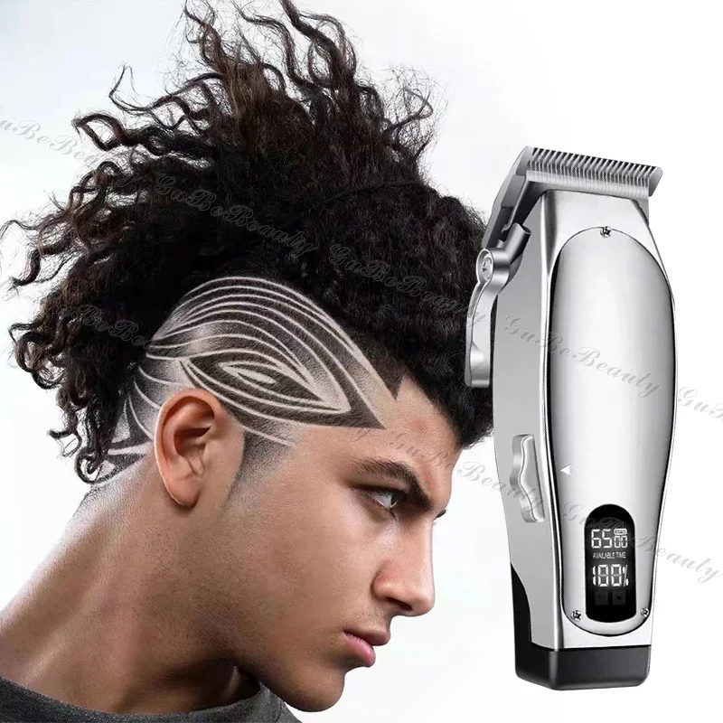 Gubebeauty rechargeable trimmer popular cordless barber hair trimmer professional electric hair trimmer for men with FCC&CE