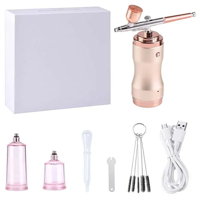 portable home use water spray peel cordless compressor moisturize oxygen injector