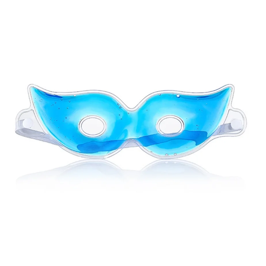 Faactory supplier custom beads  Reusable Freeze Cooling Sleeping Gel Steam Eye Mask
