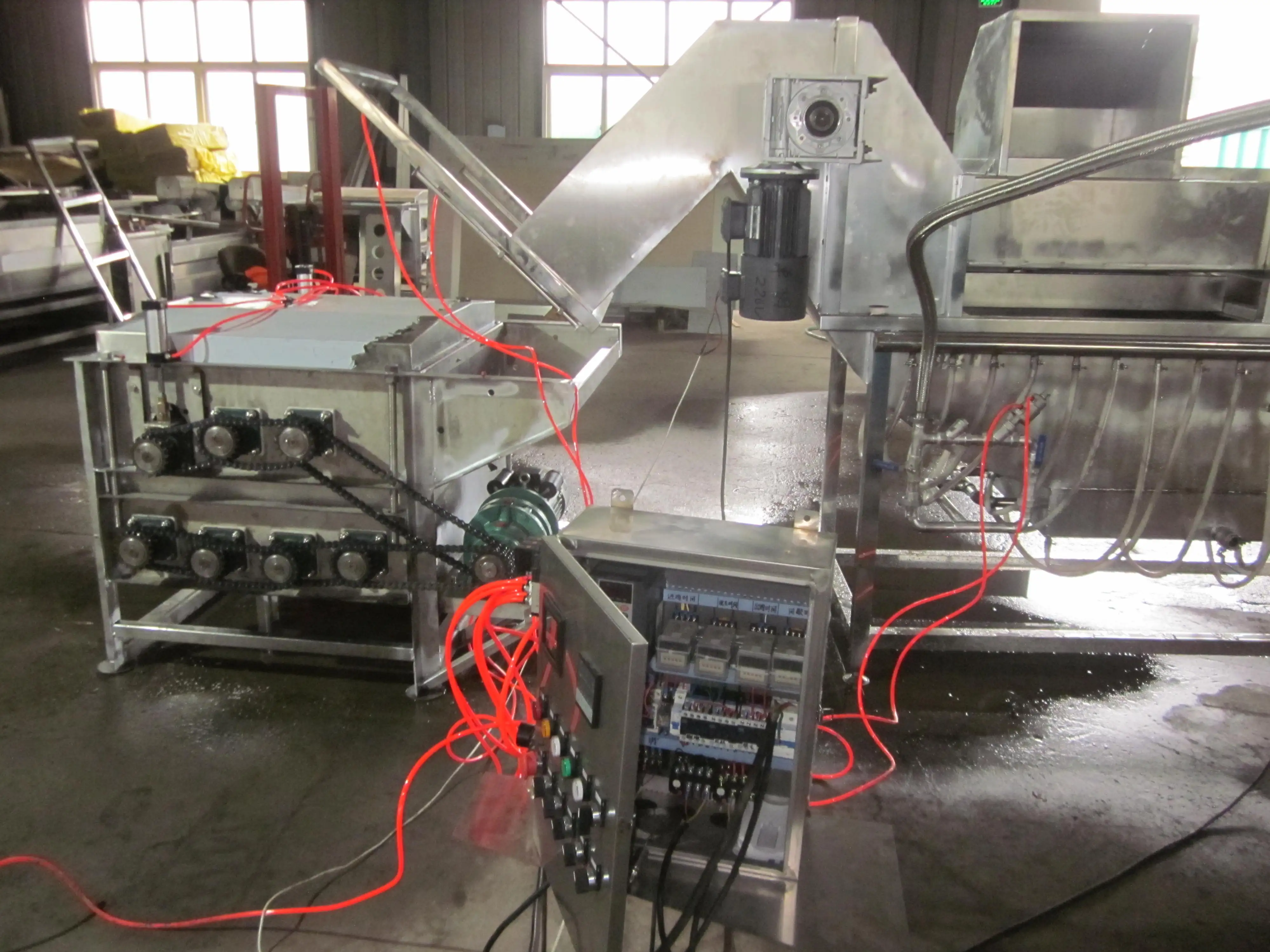 popular stainless steel automatic poultry scalder and chicken plucker machine