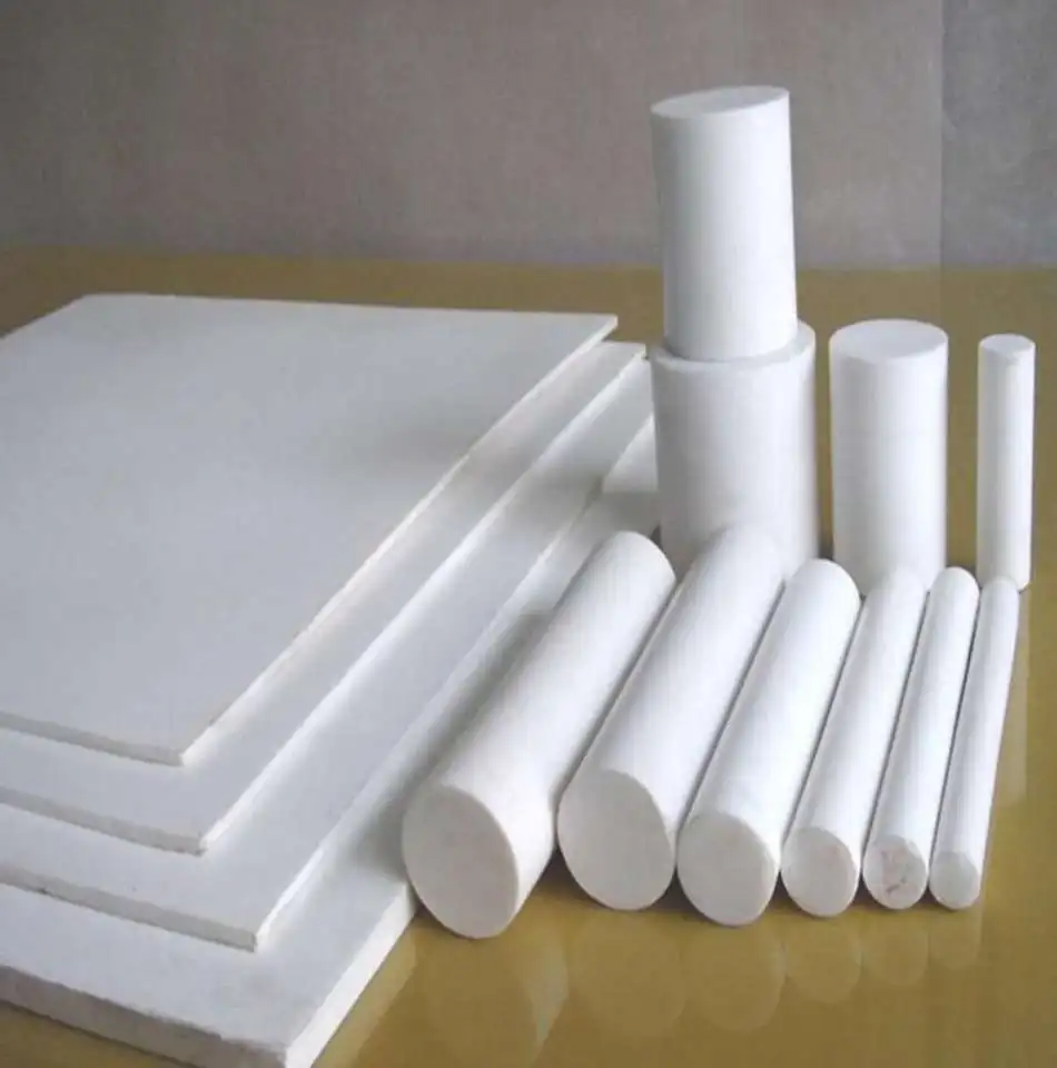 High Temperature Resistant 10-1200mm Natural White Color 100% Virgin Ptfe Sheet And Rod