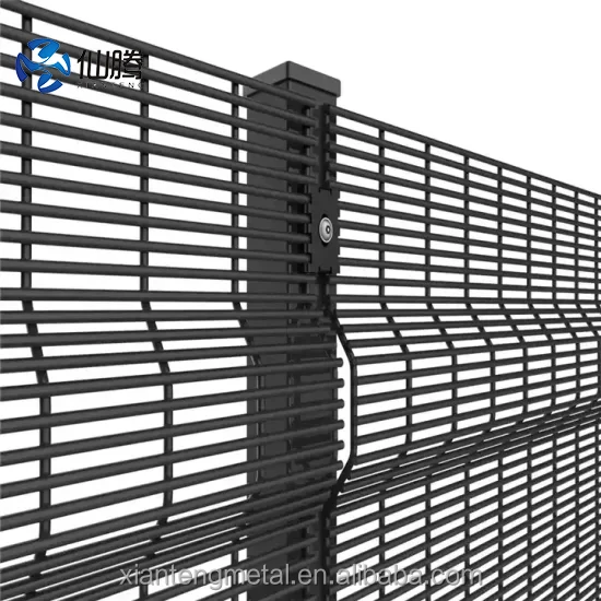 Outdoor 358 Anti-climbing High Quality Fence Easily Assemble 358 Anti-theft Fence for Property Security and Decoration