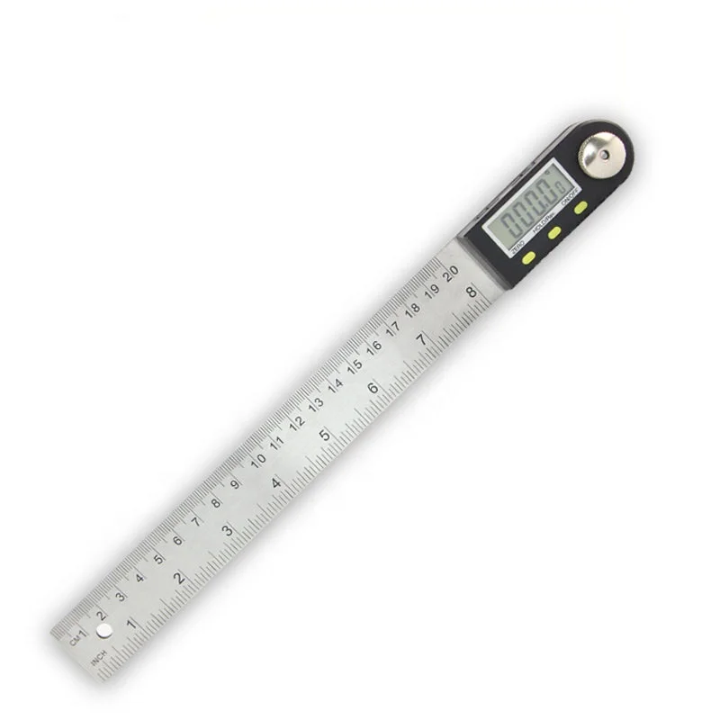 Factory direct digital display angle ruler 0-200 electronic protractor woodworking angle ruler