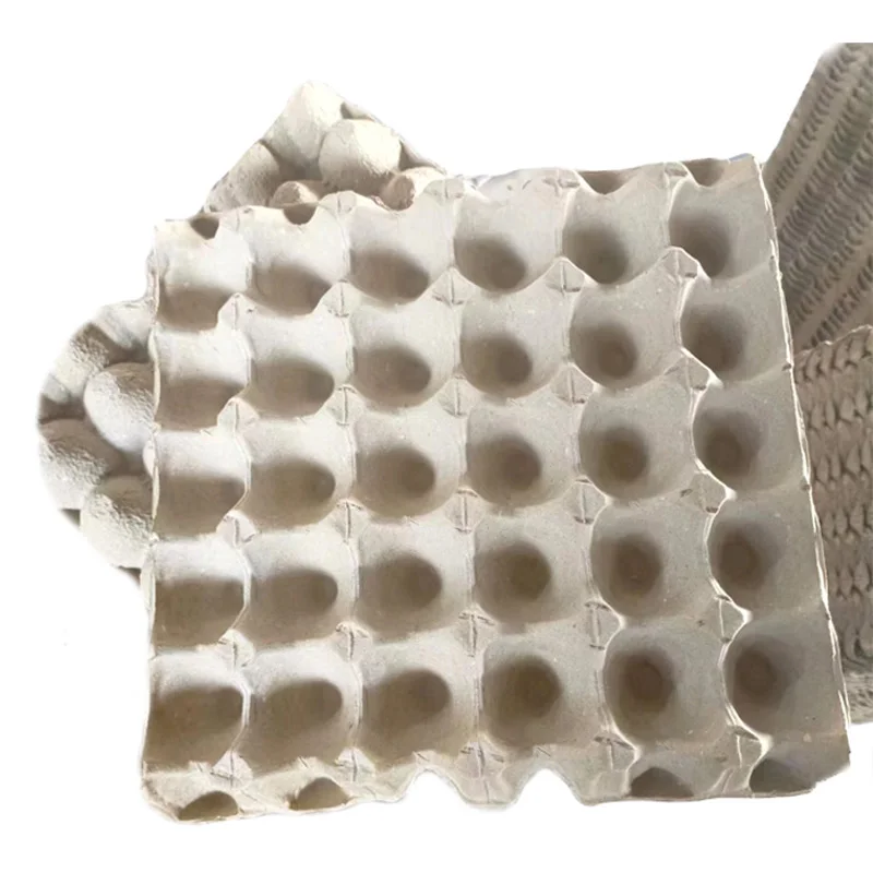 Pulp egg tray source manufacturers supermarket for high-quality yellow 30 egg paper tray  Moisture-proof egg tray wholesale