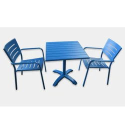 Outdoor Coffee Dining Garden Aluminium Table