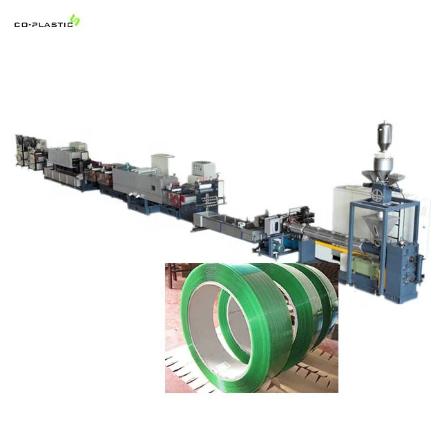
SY-HS PP Pet Packing Plastic Strip Strap Belt Band Printing Embossing Extruding Machine 