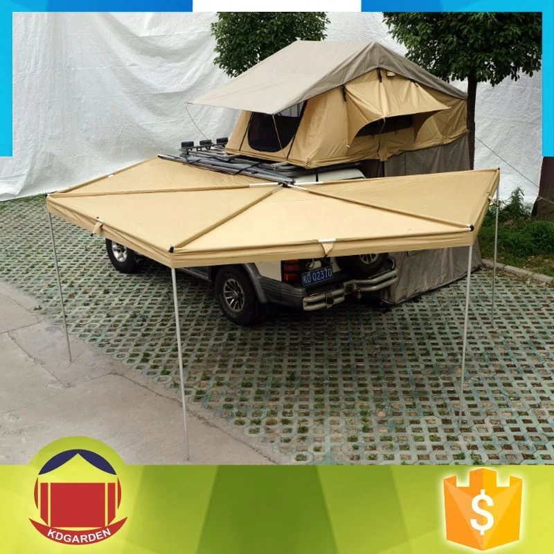 Roof top tent 3-4 person high quality soft roof top car tent with awning