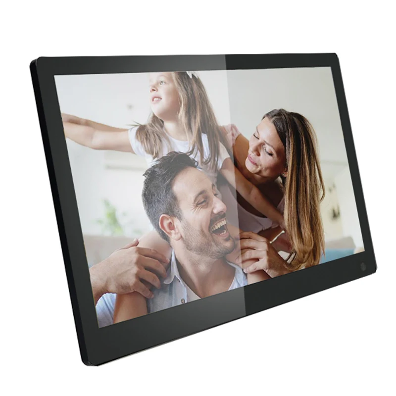 
15.6 inch hd digital photo frame, high resolution, large storage lcd displays video player advertisement display machine 