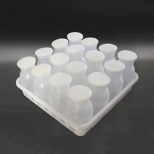 1100/1400ml High temperature resistant PP plastic enoki mushroom cultivation bottle with filter lid