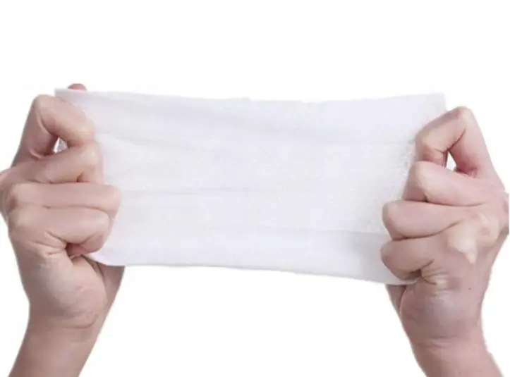 Non-woven Soft Makeup Disposable Cotton Face CleaningDisposable Hand Napkin Guest Towels Cloth Like Tissue Paper Linen Feel