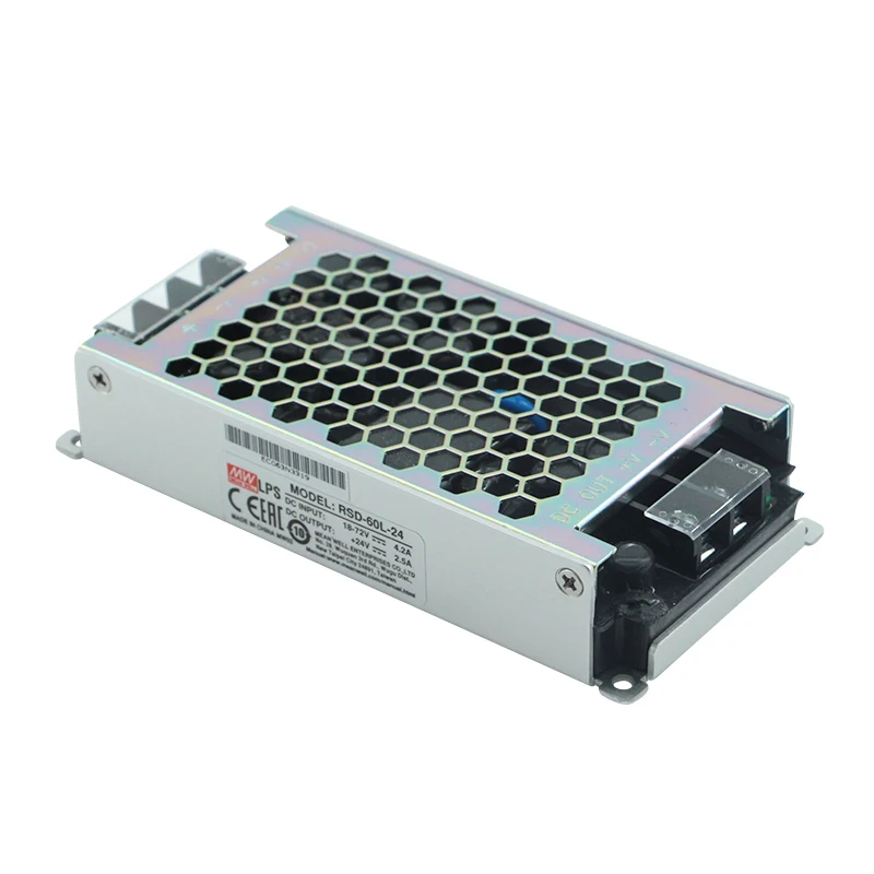 Конвертер MeanWell RSD-60G-24 60 Вт 24 В 2 5 А постоянного тока