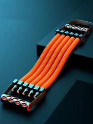 DECELEVEN Multifunctional Home Fitness Exercises Equipment Springs Adjustable Chest Expander Pull Rope Power Twister