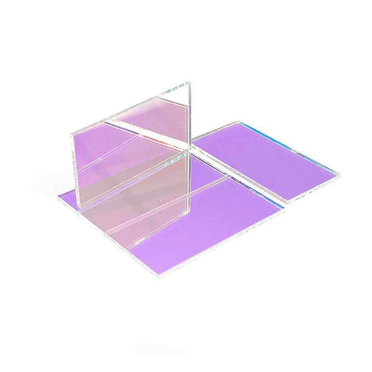 Purple LED light filter BP band pass 460nm bandwidth 30nm optical lens coated glass window plate