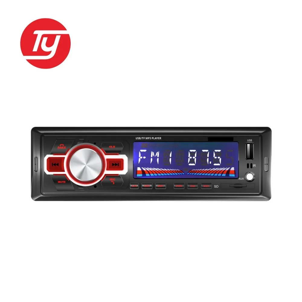FM/AM/TF/USB/Дистанционное Беспроводное управление цветной градиентный ключ автомобильный
