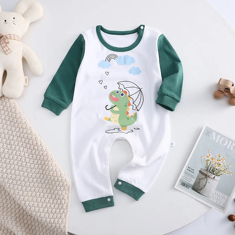 new arrival manufacturer clothes rompers jumpsuit private logo label cartoon baby romper