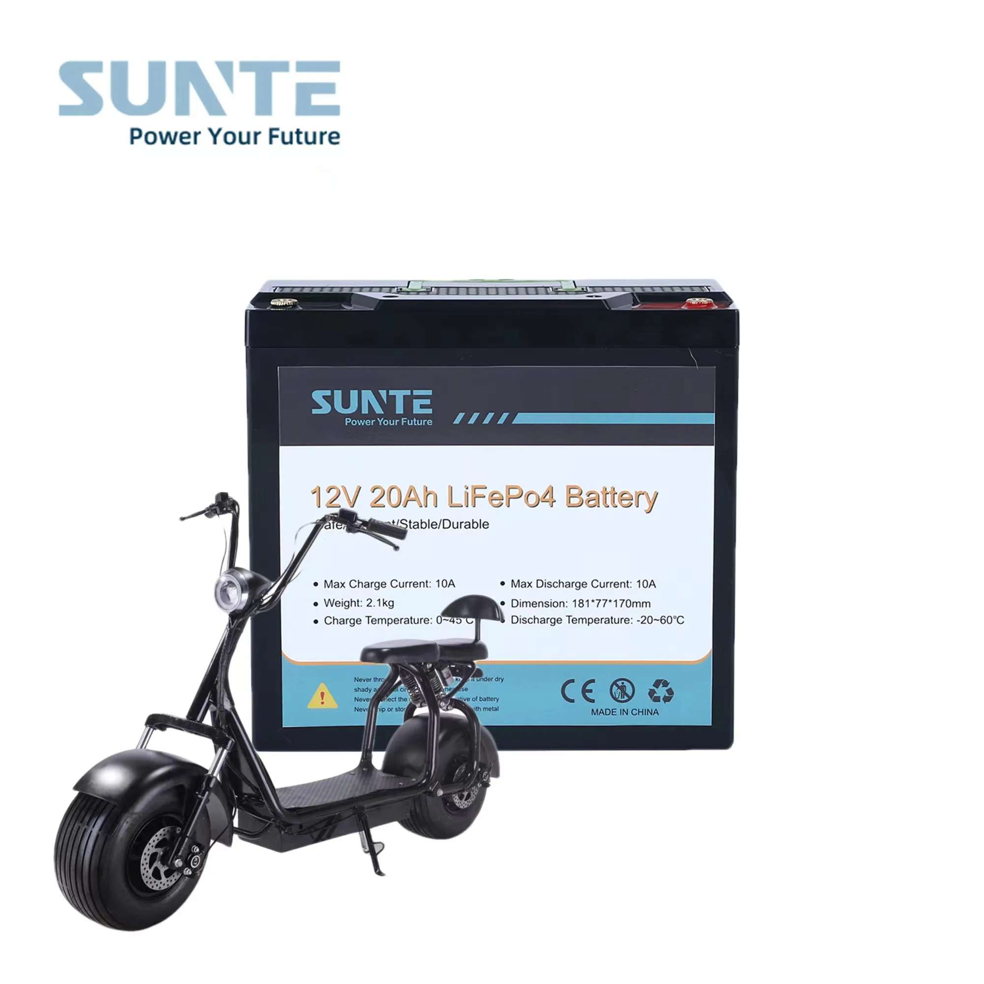 Лидер продаж 2021 перезаряжаемые литиевые аккумуляторы SUNTE 12 В 20 Ач для лодок оптовая продажа электрических подъемников гольфа