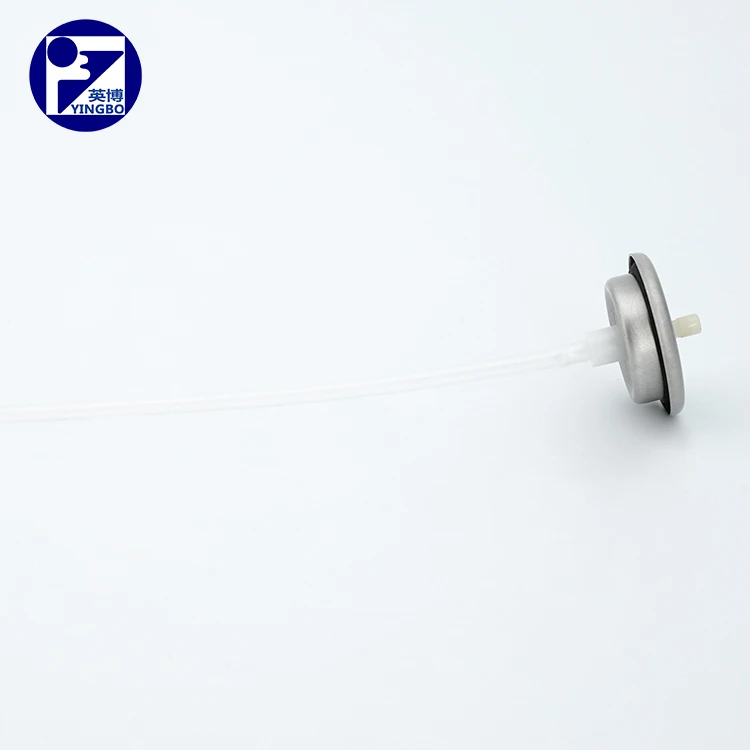 Injection Molding Technology S Type Of 1 Inch Plastic Rubber Iron Aluminum Aerosol Valve Used In Normal Aerosol Product