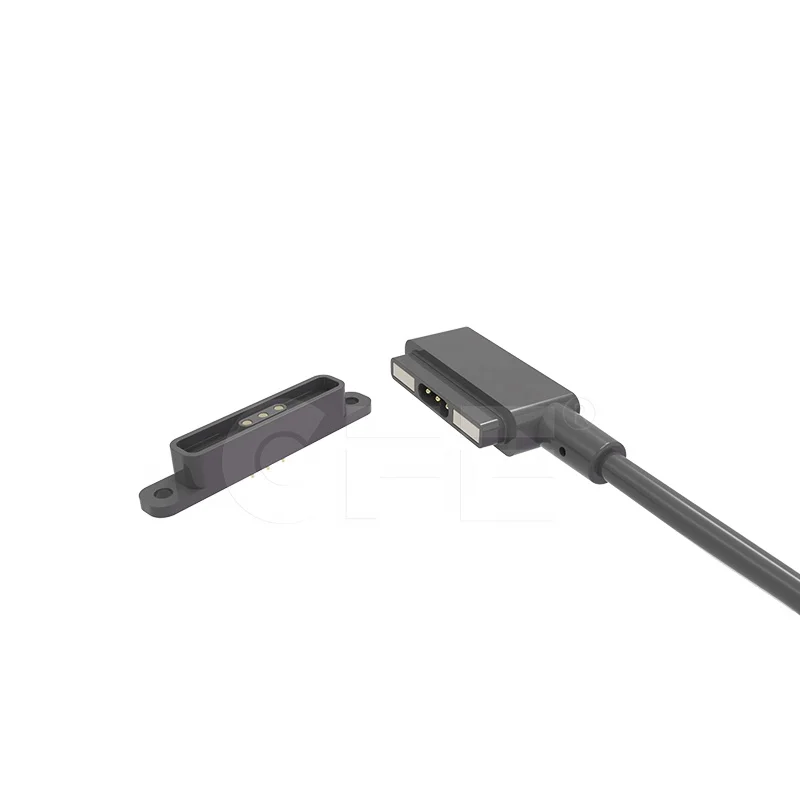 Customized 3pin cable  magnetic connector for charging