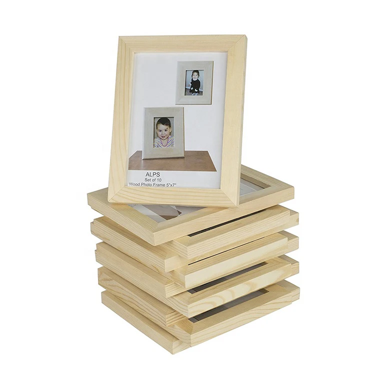 
Factory wholesale Hot sale modern luxury home sublimation wooden picture photo frame 