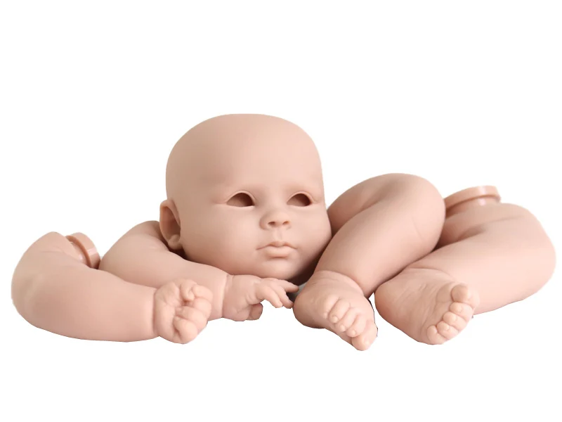 Factory ODM Realistic Full Body 18 inch Bebe Reborn Doll Kit Silicone Reborn Baby Dolls