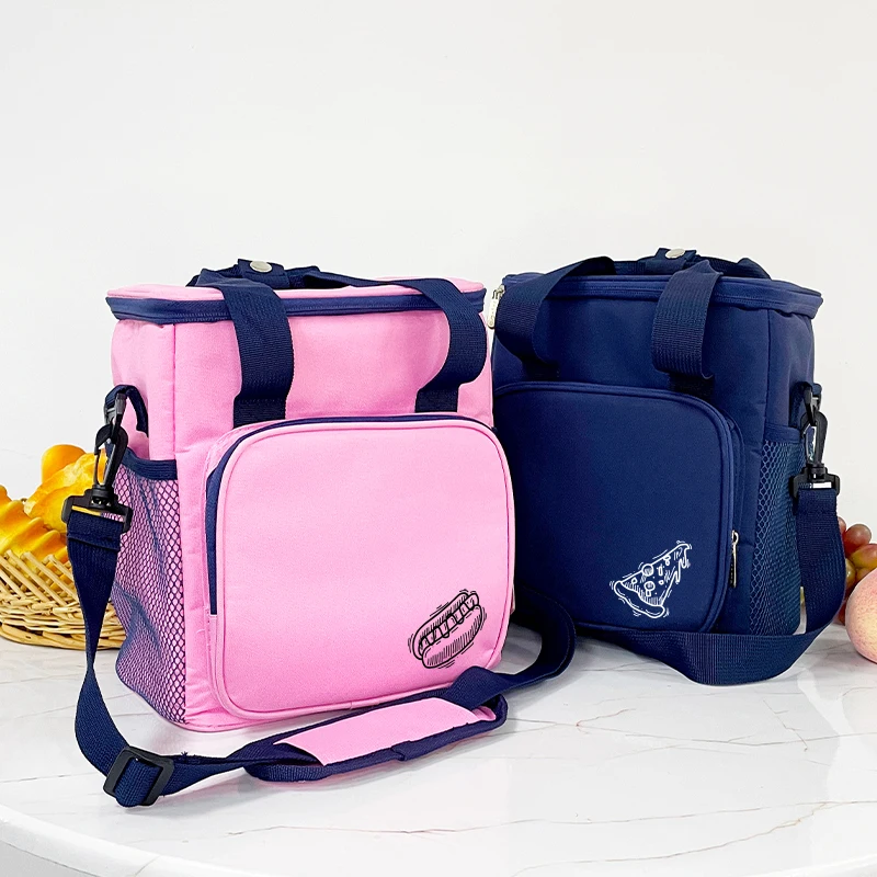 Foods Lunch Bag Outside Insulated Picnic Lunch Cooler Bag  for Wine Beach Picnic