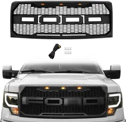 2009 2010 2011 2012 2013 2014 raptor bodykit accessories parts Front bumper grille for FORD F150