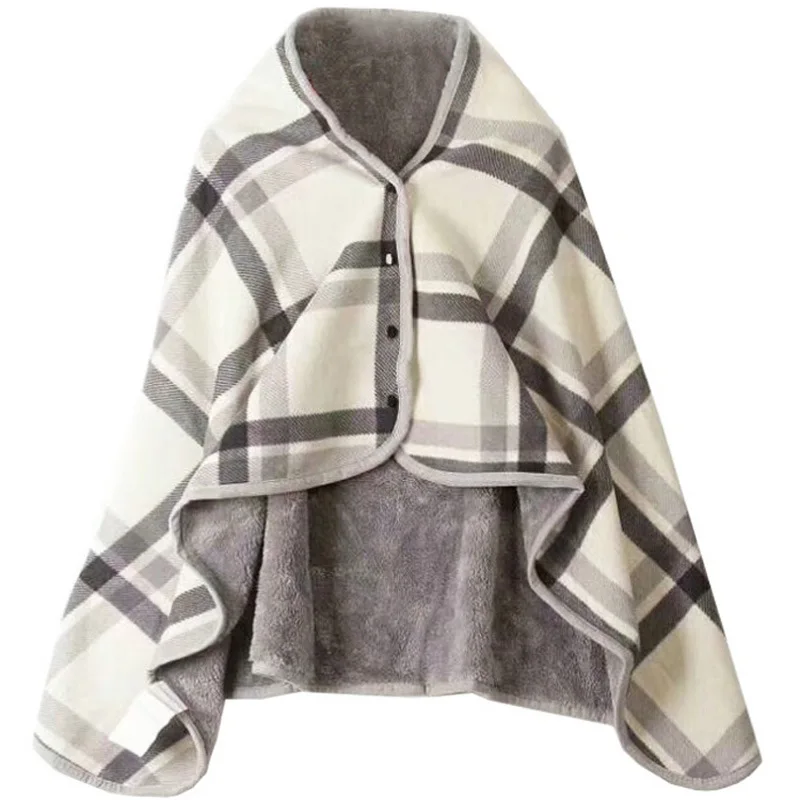 Hot button fashion multi-purpose thickened home blanket