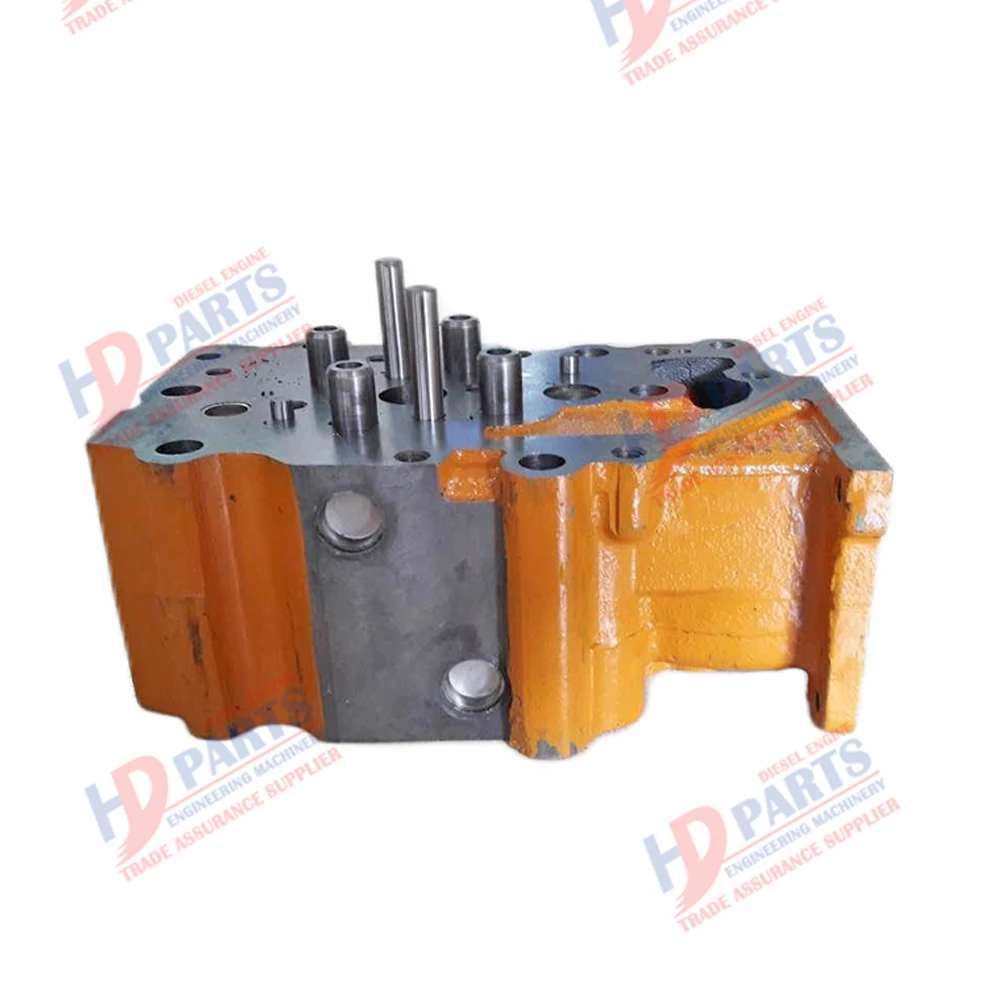 6D125 PC400-6 головки блока цилиндров двигателя подходит для мини-экскаватора KOMATSU экскаватор