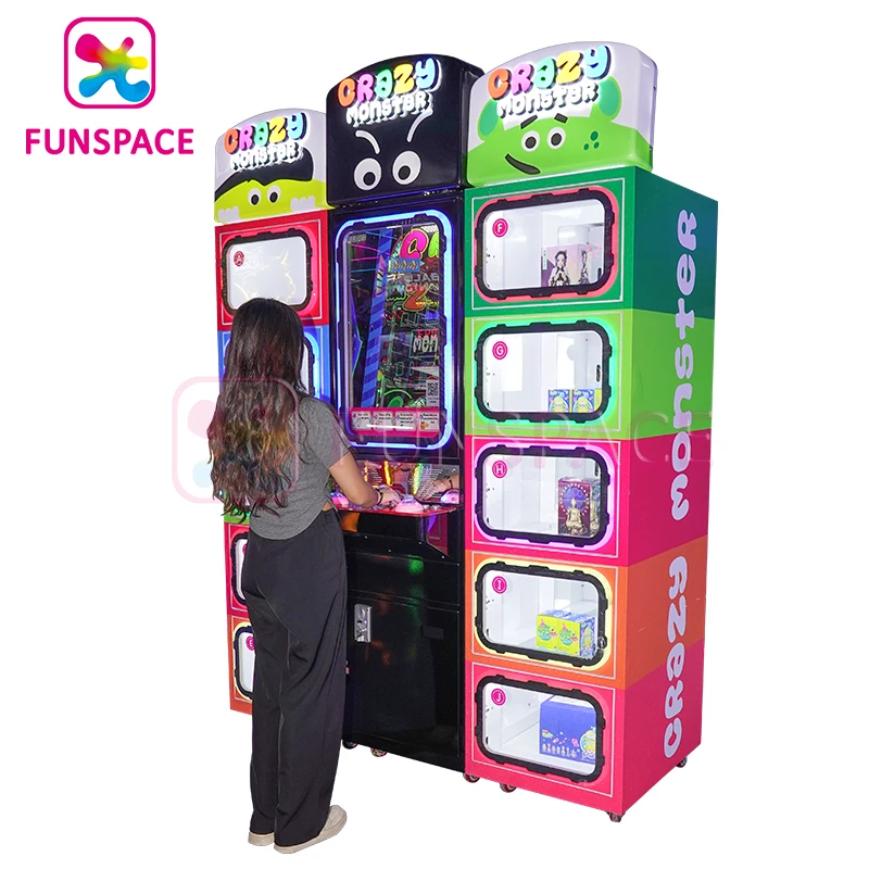 Funspace Amusement Coin Operated Arcade Toy Vending Mall Prize Redemption Games Machine For Figures Game Zone Playground