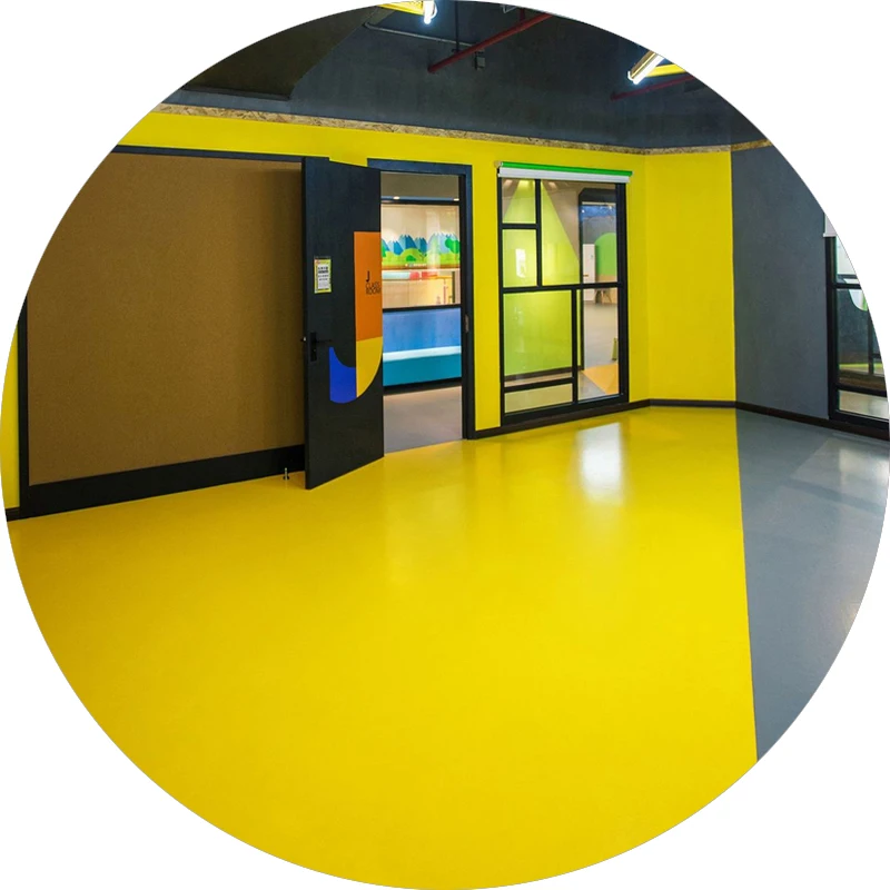 Valor yellow blue epoxy floor paint water-based resin paint acrylic Crow parking space construction cement floor