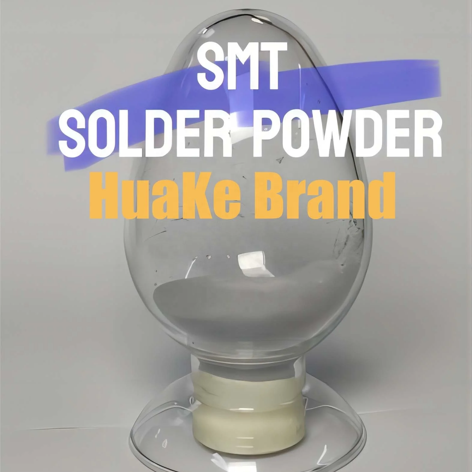 Huake Solder Powder China Factory Supply SMT Tin Powder Sn 217C Lead Free Solder Paste Material Soldering Tin Silver ag1 Powder