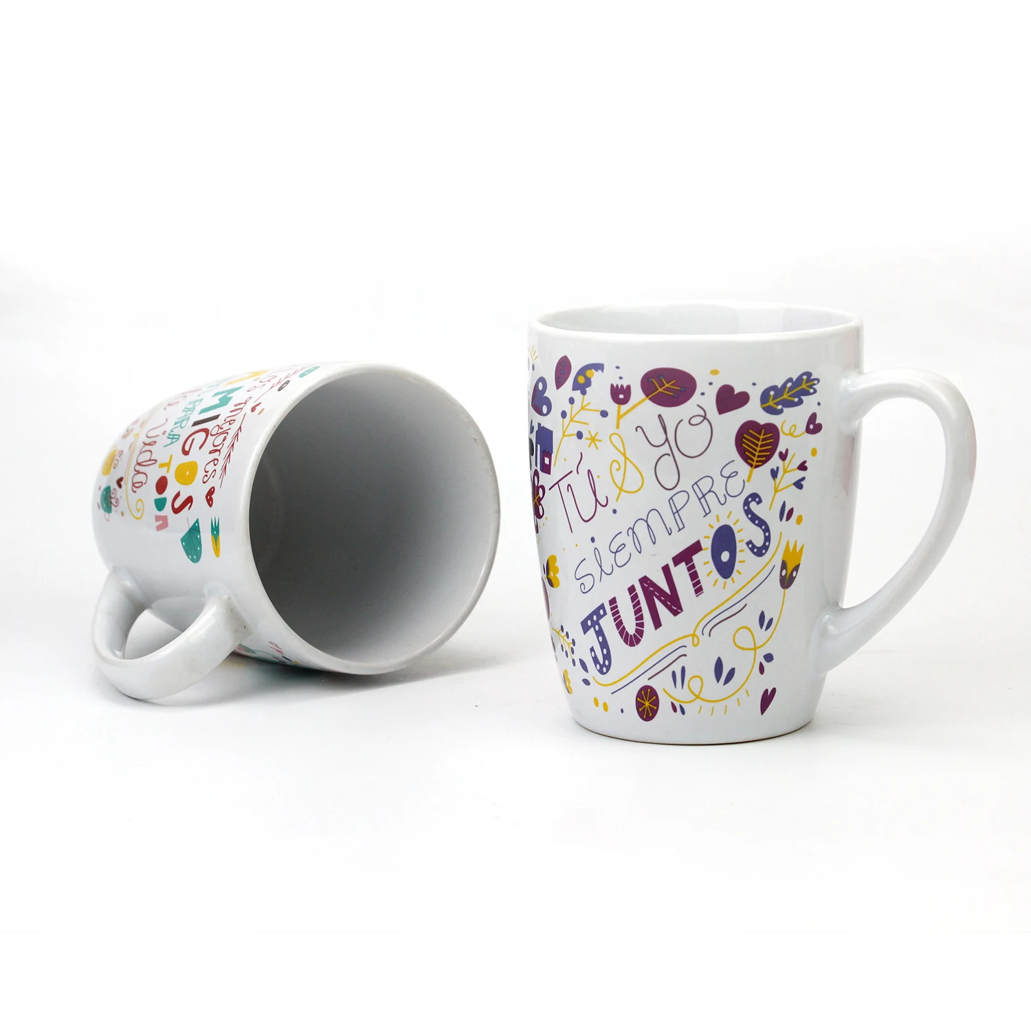 China Manufacturer Wholesale Heat Transfer Printing White Ceramicmug Tazas De Ceramicaes Cup Coffee Ceramic coffes Cups